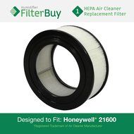 21500 / 21600 Honeywell Air Purifier Replacement Filter (AFB HEPA). Designed and engineered by FilterBuy in the...