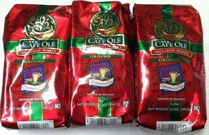 HEB Cafe Ole Ground Coffee 12oz Bag (Pack of 3) (Taste of San Antonio) N5