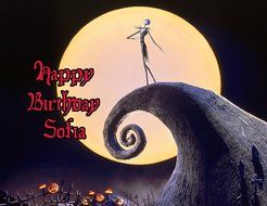 Nightmare Before Christmas Edible Image Photo Sugar Frosting Icing Cake Topper Sheet Personalized Custom Customized... N2
