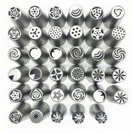 Cake Decorating Russian Piping Tip Set, 57 Piece - YOUR SMILE N2