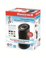 Honeywell Black True HEPA Compact Tower Allergen Remover, HPA-050
