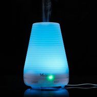 Essential Oil Diffuser, Mxsaver Portable Aroma Therapy 100ML Humidifier with 7 Color LED Lights N5