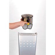 Floor Expert Carpet Canister Vacuum Cleaner, Non Marking Rubber Wheels, Compact and Lightweight, Easy Empty Dirt... N3