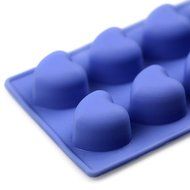 Wholeport Silicone Cake Mold Mould Muffin Cups Cake Pan Ice Chocolate Mold 12-Hearts Mold