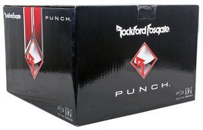 Rockford Fosgate P3D2-12 12" 1200w Car Sub+Vented Sub Box Enclosure &amp; Install Kit