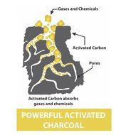 T-TZRY&reg;Best Activated Charcoal Odor Absorber and Air Purifier By Sagano - Effective Refrigerator and Closet Deodorizer...