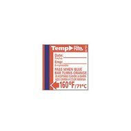 Taylor 8751 TempRite 160&deg;F Dishwasher Test Labels - 24 / PK