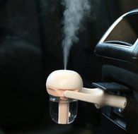 Rukiwa Auto Mini Car Humidifier Air Purifier Freshener Travel Car Portable (Green) N4