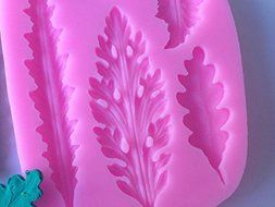 Tree sugar craft silicone mold /Fondant clay mould leaf shape 3d chocolate By Palker Sky N2