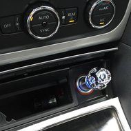 Ocean Medal Car Air Purifier Freshener Car Ionic Air Purifier Latest 2015 (Silver) N5