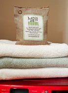 Moso Natural Air Purifying Bag 500g Charcoal Color Naturally Removes Odors, Allergens and Harmful Pollutants.... N6