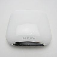 Car Air Purifier Oxygen Bar with 12V DC Car Adapter (Black Red White) (White) N6