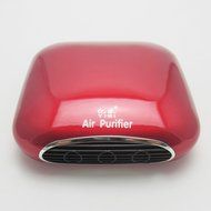 Car Air Purifier Oxygen Bar with 12V DC Car Adapter (Black Red White) (White) N7