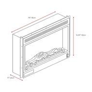 CorLiving E-0001-EPF Sonax Electric Fireplace N4