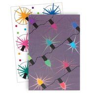 The Gift Wrap Company Boxed Holiday Cards, Medium, Bright Delight, Multicolor