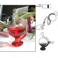Novelty Gadget Weather Forecast Glass-Blown Globe Storm Barometer N6