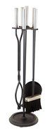 Minuteman International X830854 Pewter and Black 4-Tool Fire set
