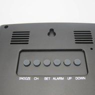 DYKIE RS8708E3 Wireless Weather Station,Digital Alarm Clock Indoor/Outdoor Thermometer Hygrometer N5