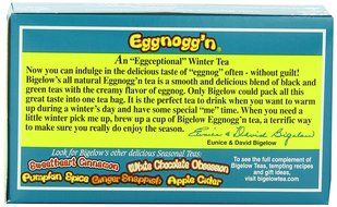 Bigelow Eggnogg'n Tea, 1.73-Ounce Boxes (Pack of 6)