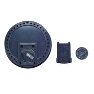 Volenx Round Digital Hygrometer for Humidor (Golden) N8