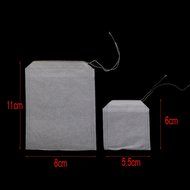 50pcs Drawstring Bags Nut Milk Tea Fruit Juice Strainer Filter Bag (white, 11 x 8cm)