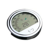 Volenx Round Digital Hygrometer for Humidor (Golden) N10