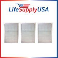 Complete set of 3 Filters to fit ALL Blueair 500 &amp; 600 Series Air Purifiers; Designed &amp; Engineered By LifeSupplyUSA
