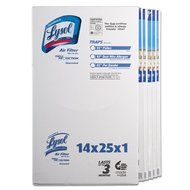Lysol Triple Protection Furnace/AC Air Filter, 12" x 24" x 1", 2-Pack N39