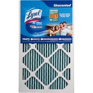 Lysol Triple Protection Furnace/AC Air Filter, 12" x 24" x 1", 2-Pack N42