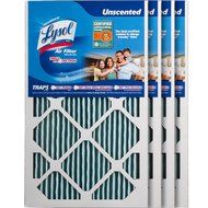Lysol Triple Protection Furnace/AC Air Filter, 12" x 24" x 1", 2-Pack N51