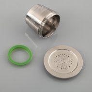 VERY100 Permanent Coffee Filter - NEW Stainless Steel Compatible For Nespresso Machine - Clever Innovative Coffee...