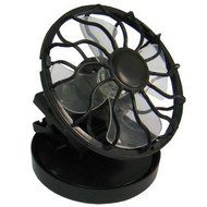 Mini Clip-on Solar Power Cell Travel Cooling Cool Fan by Online-Enterprises N4