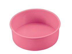 Parukinzoku suite Cross Heart 2 silicone decoration cake baked type 16cm Pink D-1616