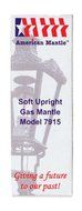 Upright Gas Light Mantle