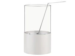 Ignis Circum Black Tabletop Ventless Ethanol Fireplace N3