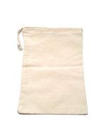 Cold Brew Coffee Maker Filter Premium Organic Cotton Nut Milk Bag Reusable 9.5" x 6" - 2 Pack