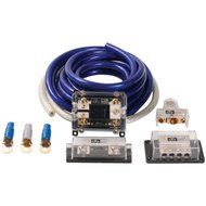 db Link CK0DZ Amp Installation Kit 0-Gauge Competition Series 4000W Blue/Silver Consumer Electronics