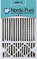 Nordic Pure 16x25x5HM14-2 Honeywell Replacement Air Filter, Box of 2