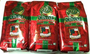 HEB Cafe Ole Ground Coffee 12oz Bag (Pack of 3) (Taste of San Antonio) N6