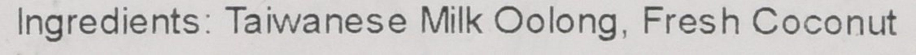 Coconut Milky Oolong Loose Tea - 3.5oz / 100g