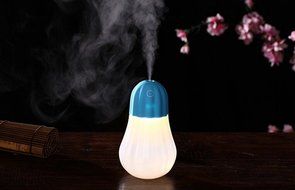 High Quality New USB Portable Blowing Control Type Mistorizer Pumpkin Mini Humidifier Office Air Diffuser Home... N5