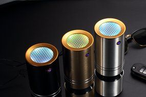 OVTECH Car Air Purifier Ionizer for Car Home Office with 12V Adapter Removes Dust Cigarette Smoke Bacteria Odor... N5