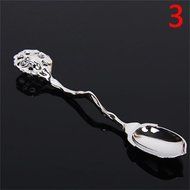 Genenic Kitchen Tools Retro Coffee Spoon Tea Metal N3