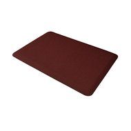 WellnessMats Anti-Fatigue 36 Inch by 24 Inch Linen Motif Kitchen Mat, Grey N2