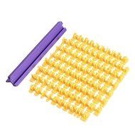 Vktech Alphabet Letters Symbols Number Cookie Biscuit Stamp Cutter Mold Mould Tool Set