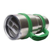 Morecome 30 Oz Stainless Steel Insulated Tumbler Mug Handle (Yellow)