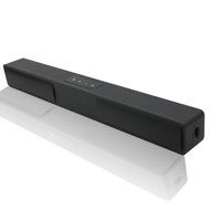 LONPOO 2.0 Ch Bluetooth Wooden Soundbar With Touch Screen Keys Support USB/AUX For LED TV/Smartphone/Computer/... N2