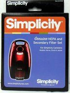 Simplicity SF-I8 HEPA and Secondary Filter for Verve, Cinch and Jessie Canisters