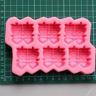 Y&amp;XL&amp;H Xi DIY Chocolate Silicone Molds,Cake Molds,Soap Molds,Decoration Tools Bakeware N5