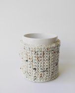 Handmade Coffee Mug Cozy Oatmeal N2